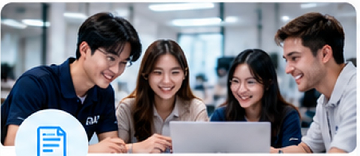 Robotics and AI engineering students